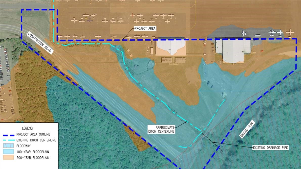 Observation Road Existing Floodplain